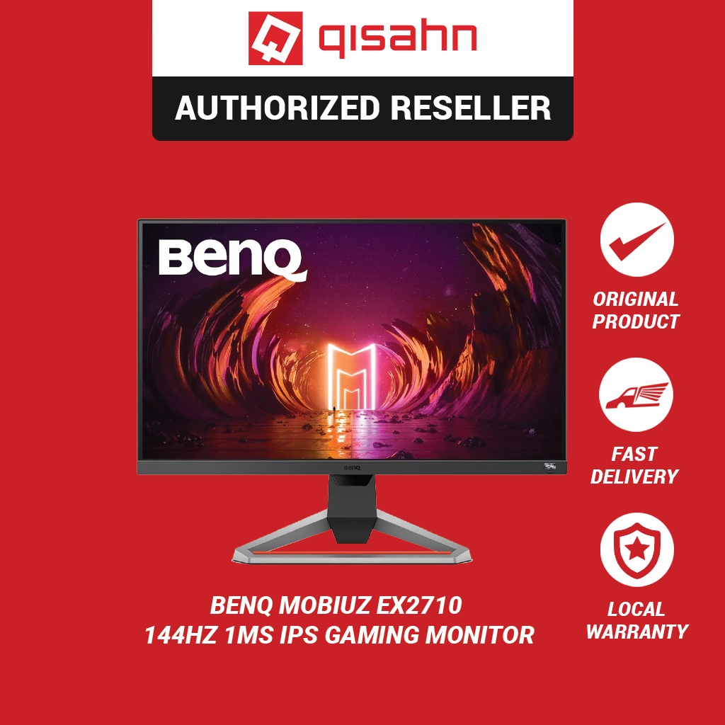 BenQ 27" 1ms IPS 144Hz Gaming Monitor (EX2710) | Shopee Singapore