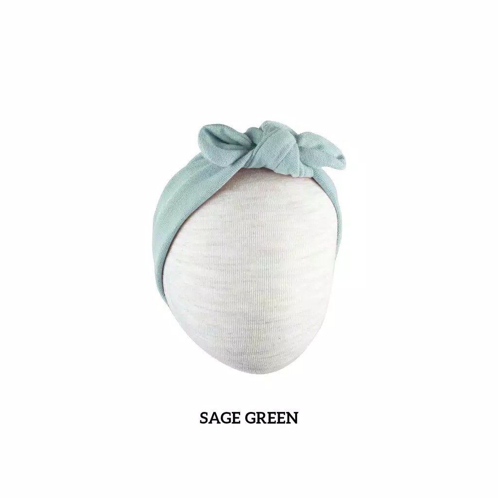 sage green baby grow