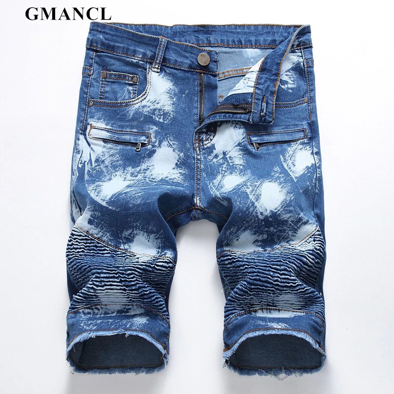 mens jean shorts size 42