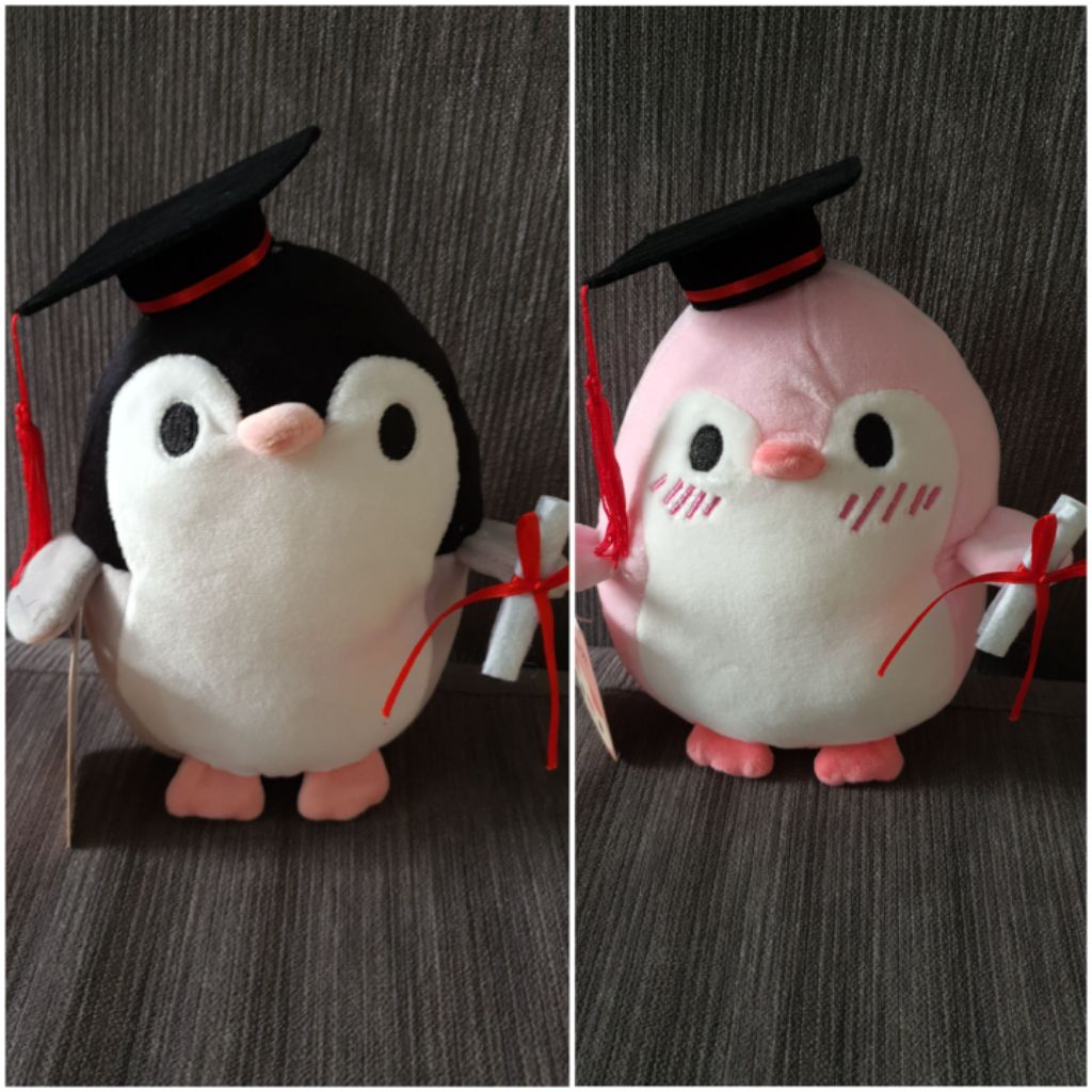 graduation penguin stuffed animal