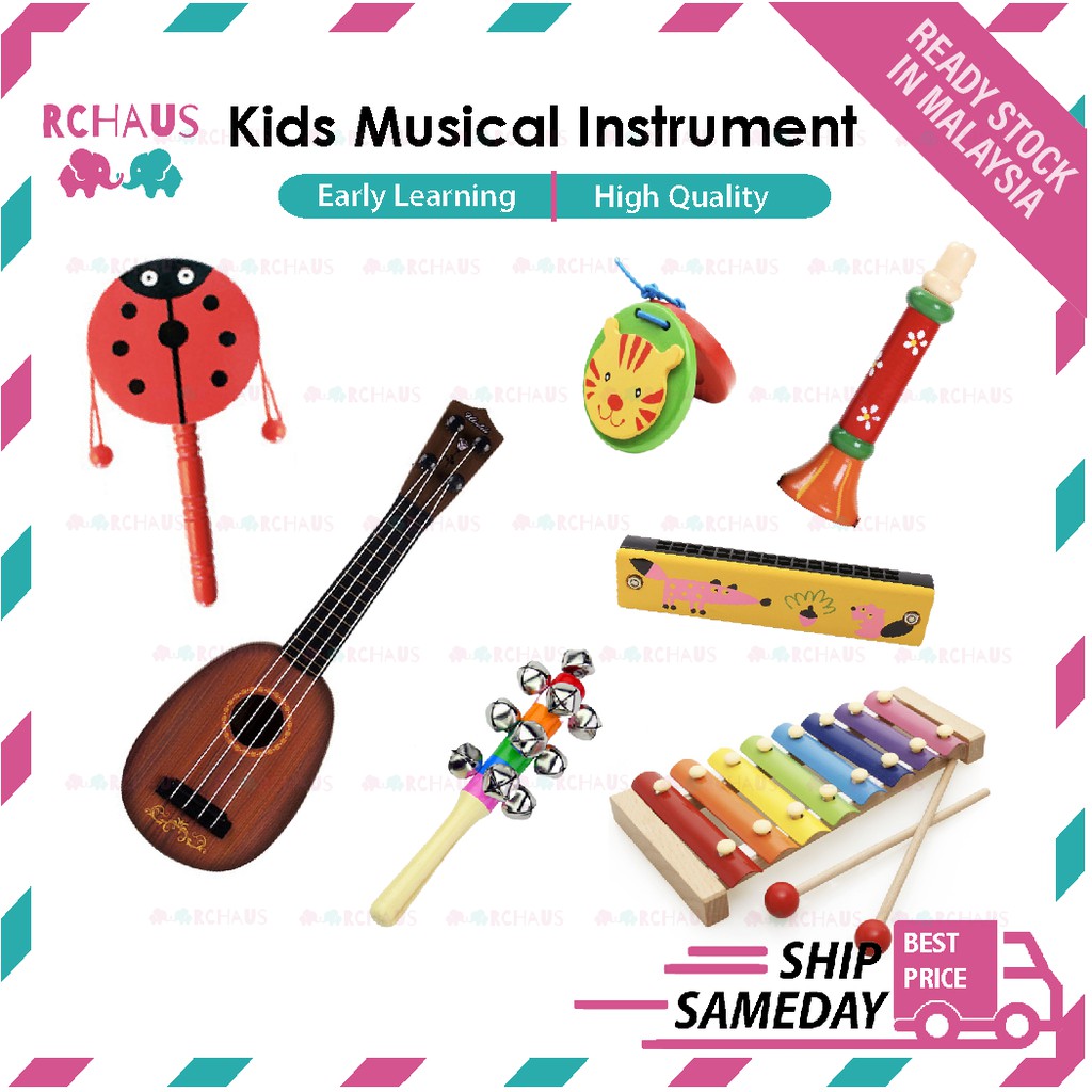 Shop Malaysia Sale Musical Instrument Educational Montessori Early Learning Toys Alat Music Shopee Singapore