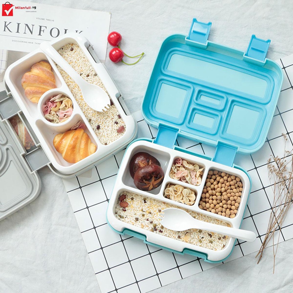 Lunch Box Bento Box for Kids Lunch Box 800ml Bento Lunch Box with 5