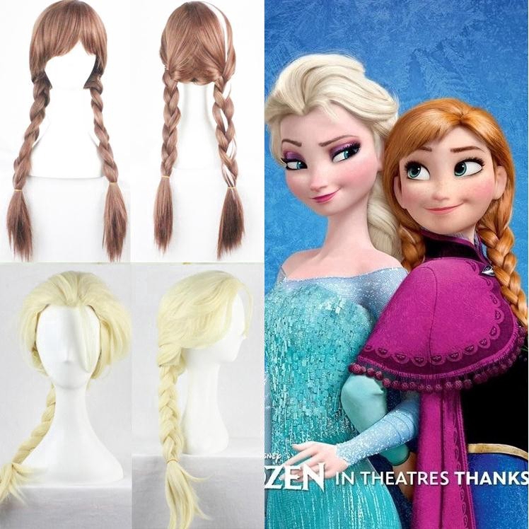 kids frozen wig