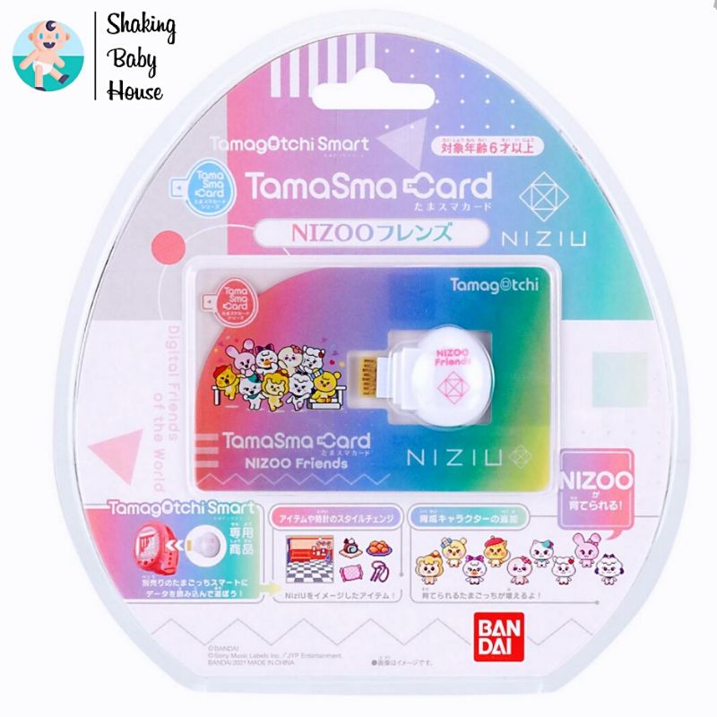Bandai Namco Tamagotchi Tamasuma Card NIZOO Friends Shopee Singapore