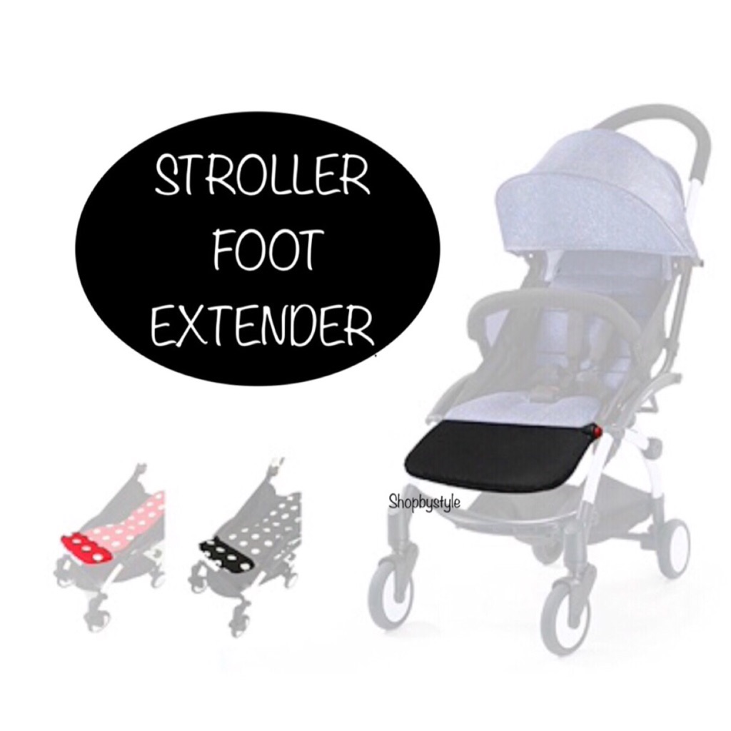 stroller footrest extender
