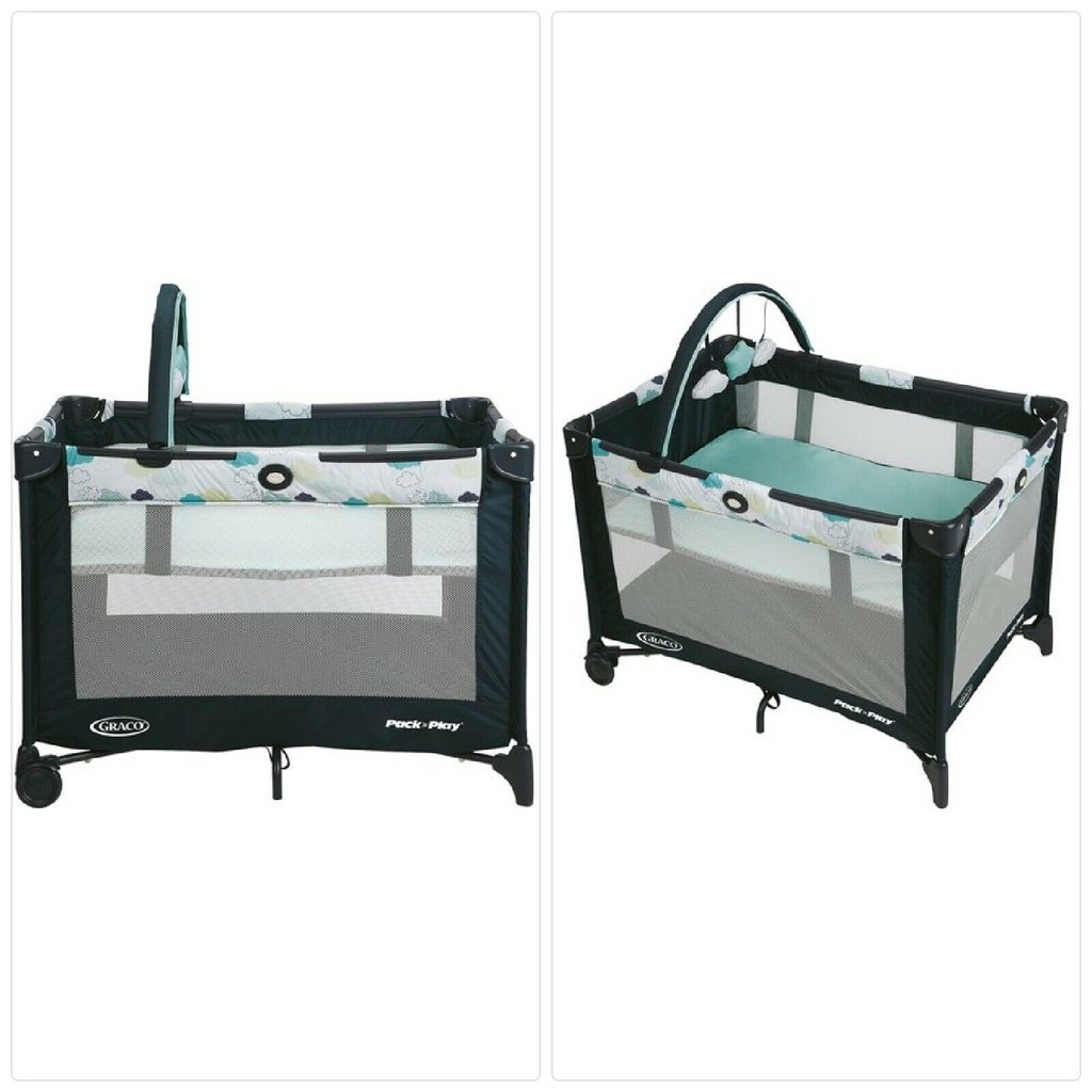 graco pack and play stratus