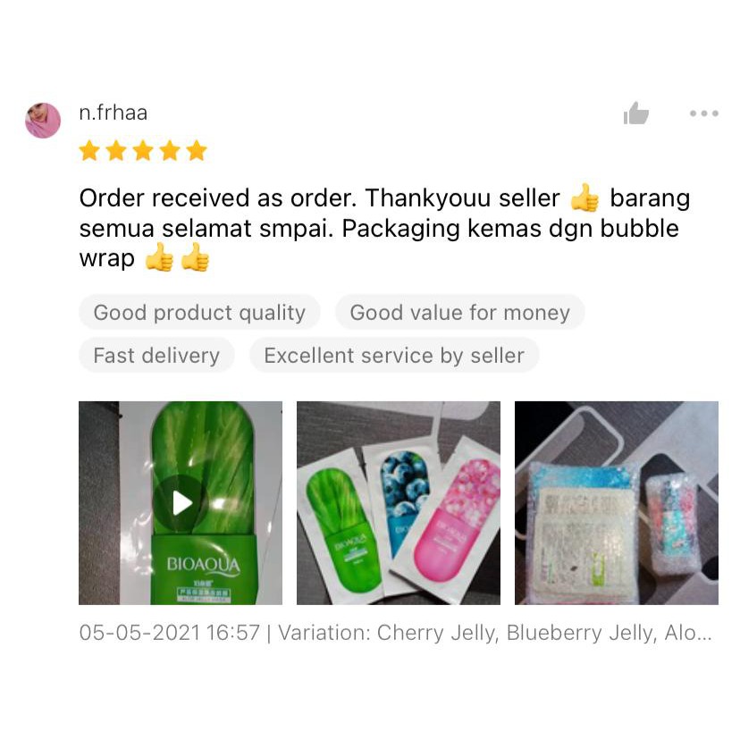 Shop Malaysia Discount Facial Jelly Mask Deep Moisturising Hydrating Face Mask Facial Mask Facemask Mask Muka Shopee Singapore