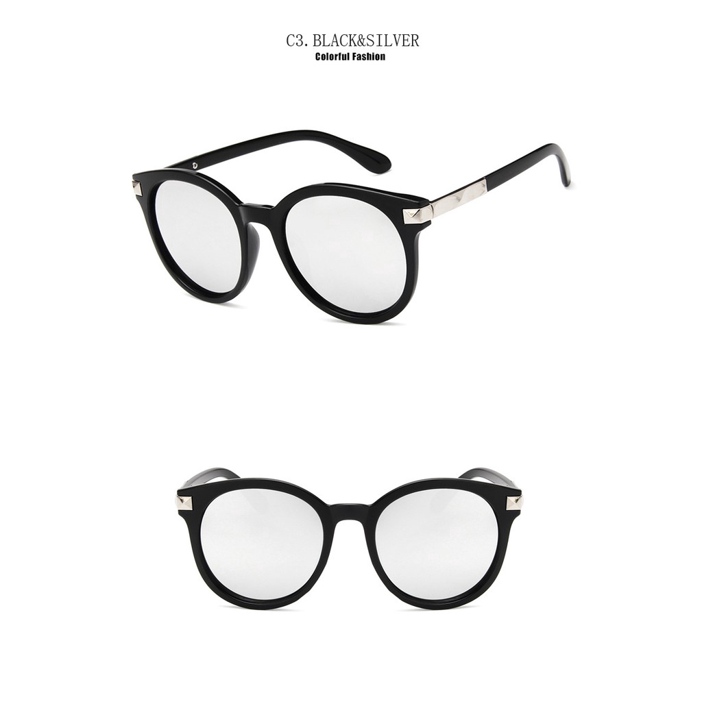Image of READY STOCKNew Vintage Round  Sunglasses Women Brand Designer Classic Candy Color glasses #8