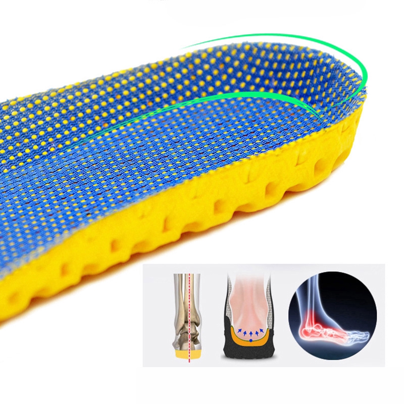 Image of Stretch Breathable Deodorant Running Cushion Insoles Orthopedic Pad Memory Foam Man Women Insoles #5