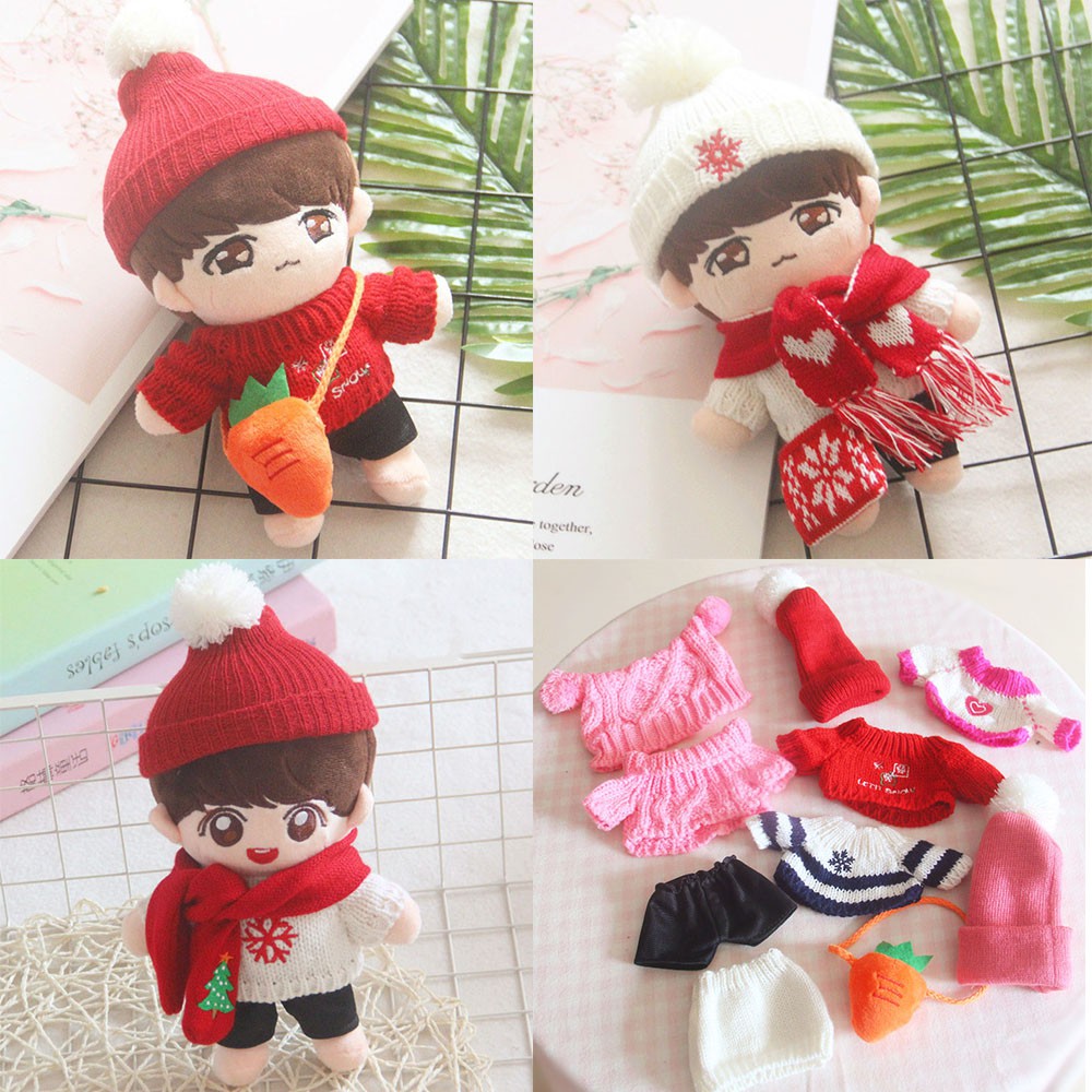 New Kpop Bts Jung Kook Plush Toy Soft Doll Clothes Christmas Gift Shopee Singapore