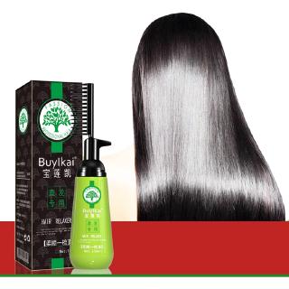 Straightening Hair Cream Professional One step Hair Straight Comb Crystallizing Rebonding Cream 150ml
