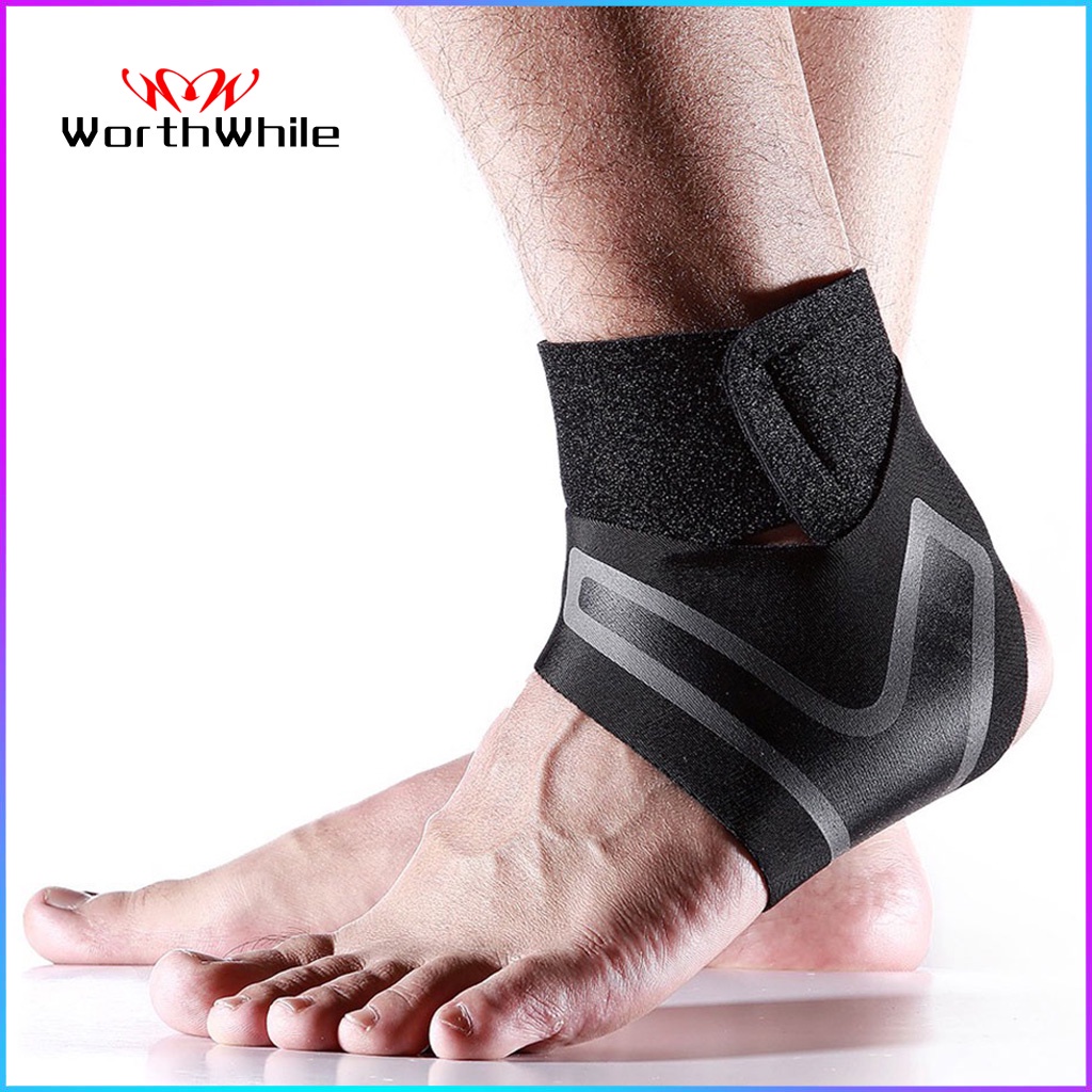 Elastic Ankle Foot Support Brace Protection Strap Wrap Gym Sports  fitness 