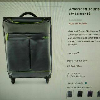 american tourister sky spinner