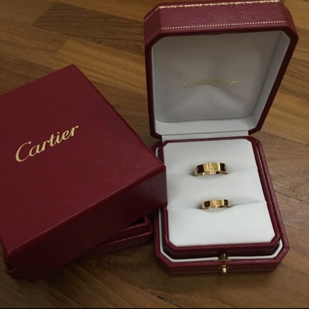 Cartier Rings Authentic Shopee Singapore