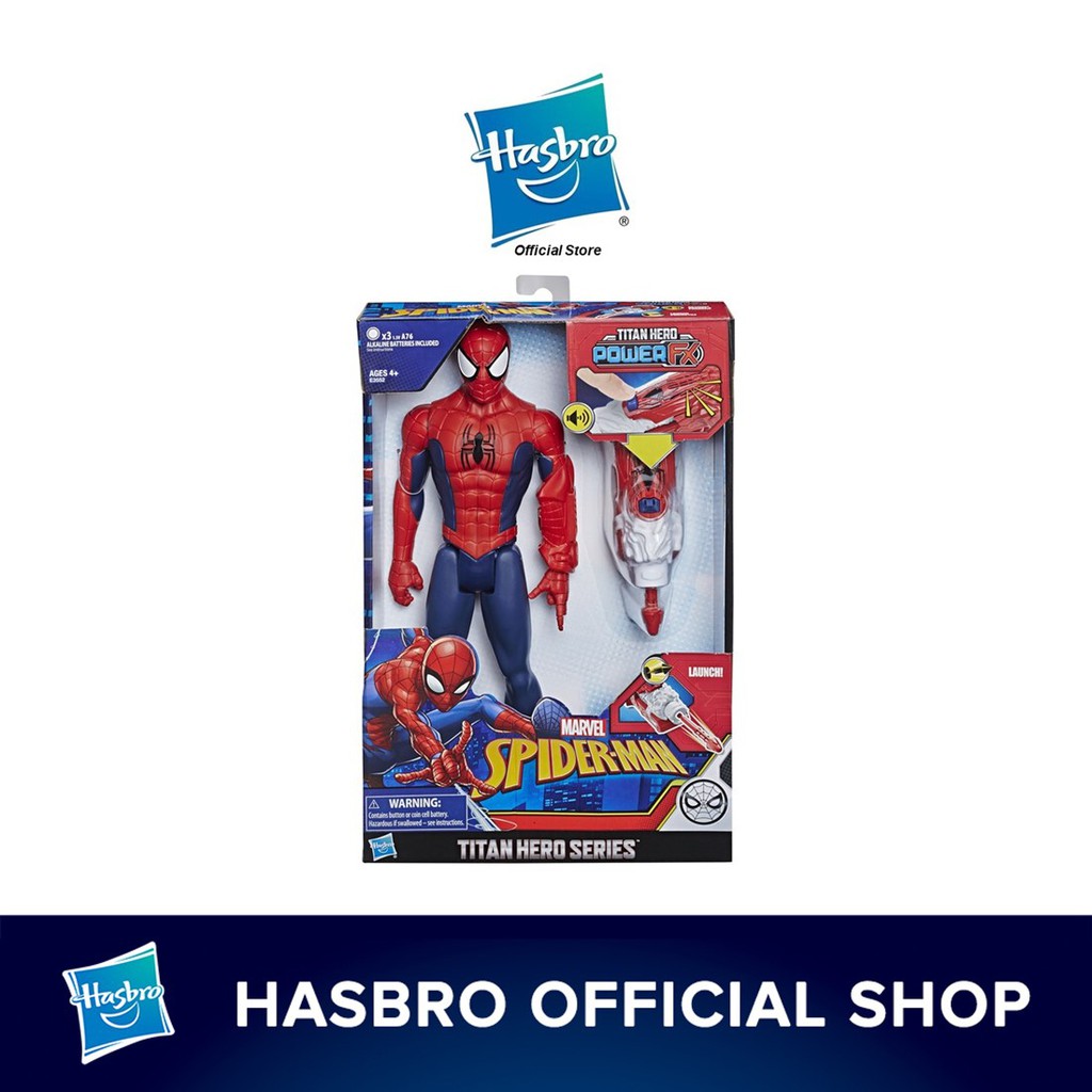 titan hero power fx launcher spider man