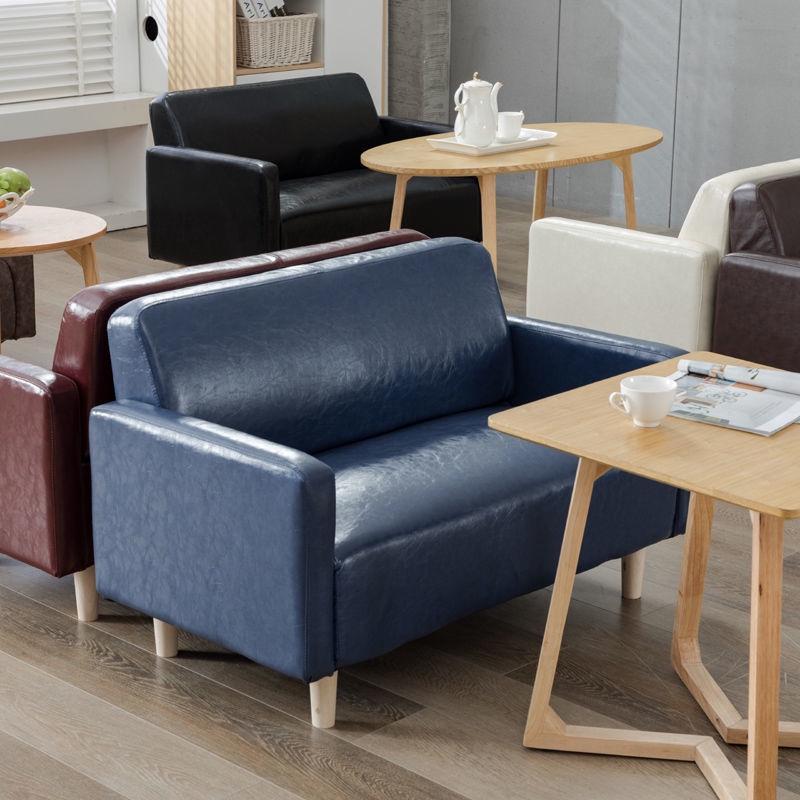 Simple small apartment sofa twoperson double threeperson clothing