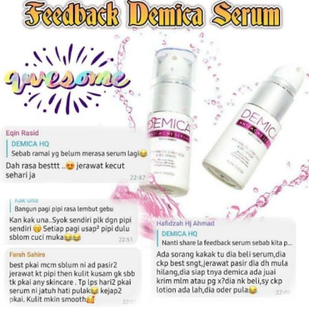 Ready Stock Demica Serum Anti Acne Serum Shopee Singapore