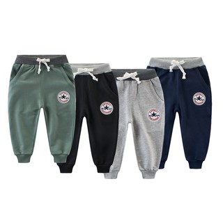 boys grey school joggers