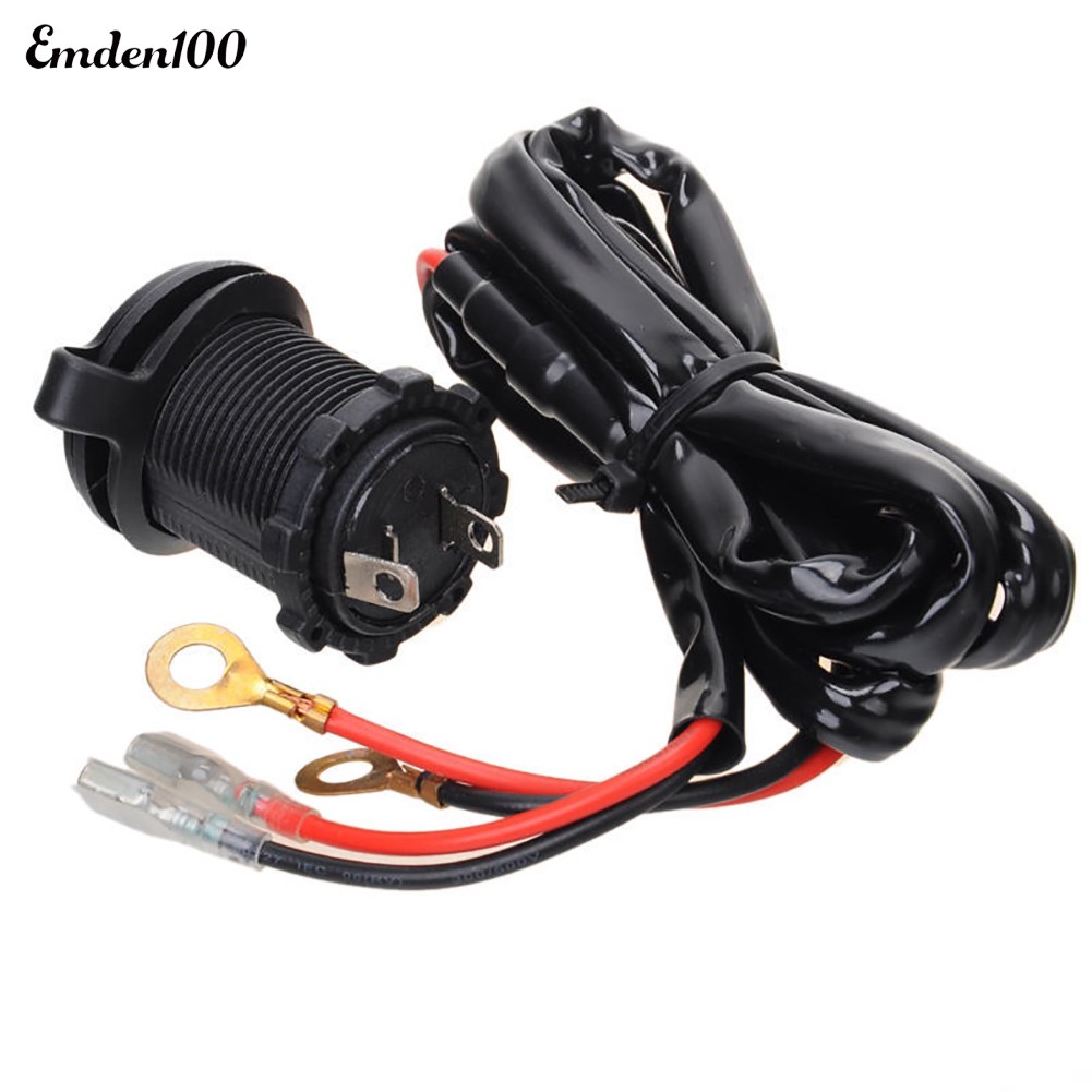 power accessory outlet for motorcycle