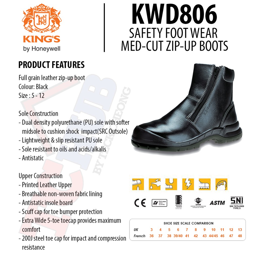 king size work boots