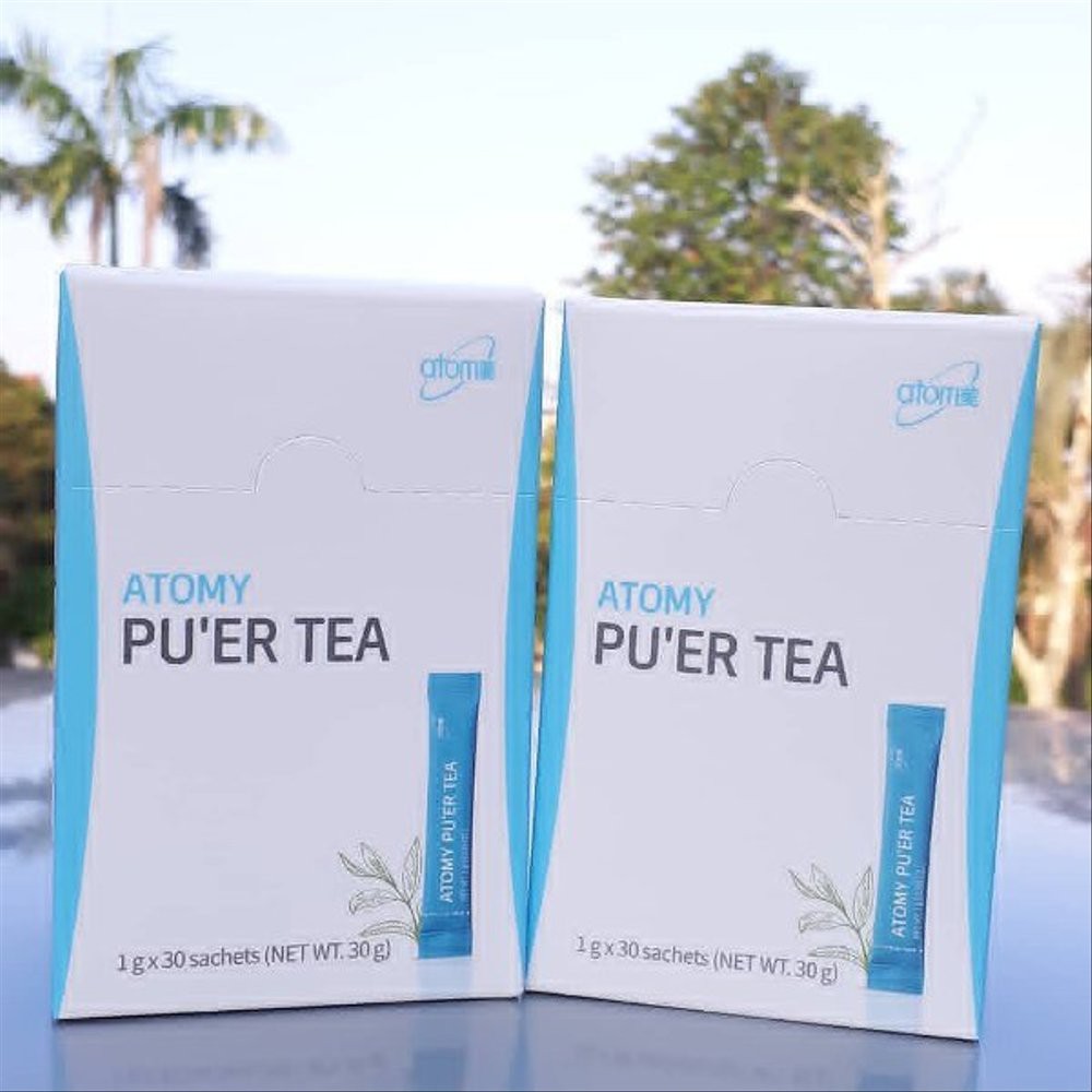 Atomy Slim Body Puer 1 Box Tea 1g X 30 Sticks Free Gift Shopee Singapore