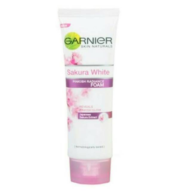 garnier facial foam sakura white