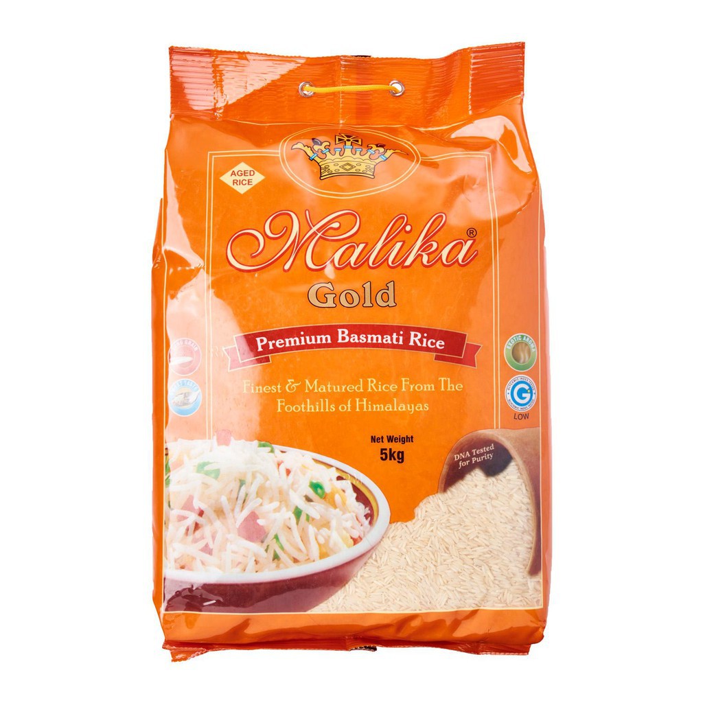 Malika Gold Basmati Rice 5kg DMXD [India] Shopee Singapore