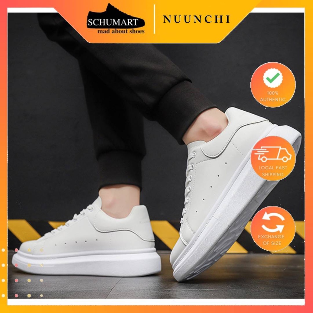 classic white sneakers