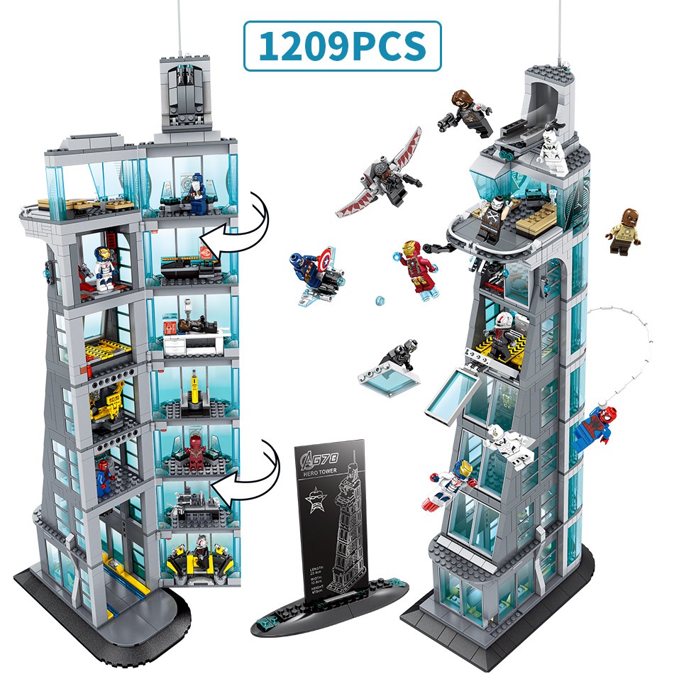 Attack On Avengers Tower 76038 Marvel Buy Online At The Official LEGO ...