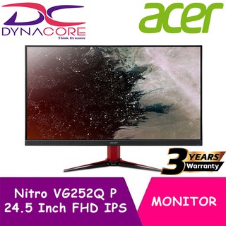 DYNACORE - Acer Nitro VG252Q P 24.5” FHD IPS G-Sync Compatible Gaming Monitor with 165Hz and 0.9 MS | VG252QP
