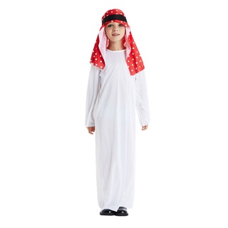 Men Boys Arabia Arab Sheikh Costume Arabian Prince Cosplay For Child Kids Purim Halloween Costumes Fancy Dress Shopee Singapore