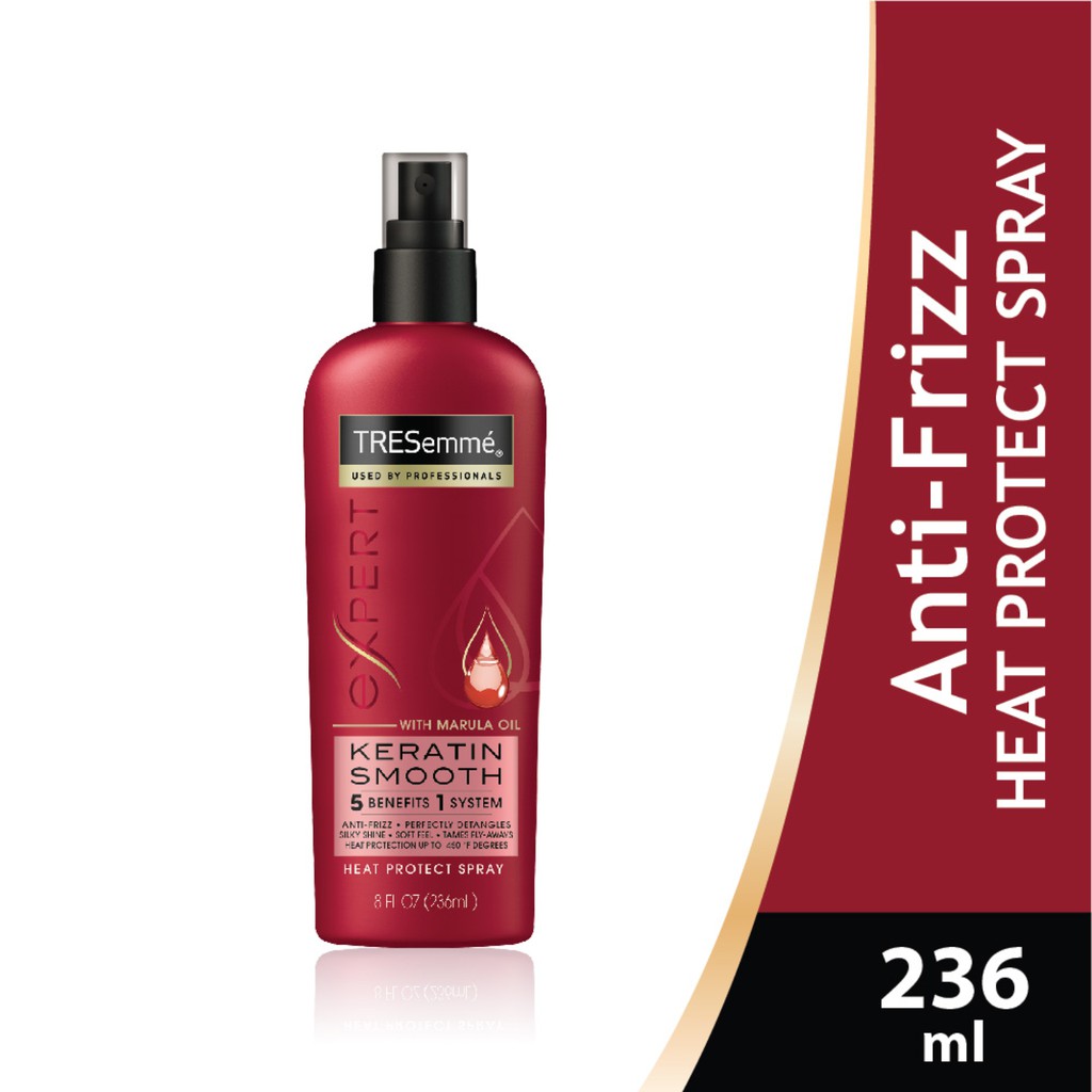 Tresemme Keratin Smooth AntiFrizz Heat Protect Spray 236ml Shopee Singapore