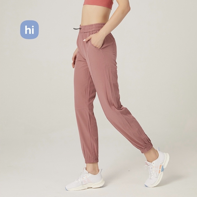 HI ACTIVE ESSENTIALS Women Lightweight Workout Joggers Track Pants with ...