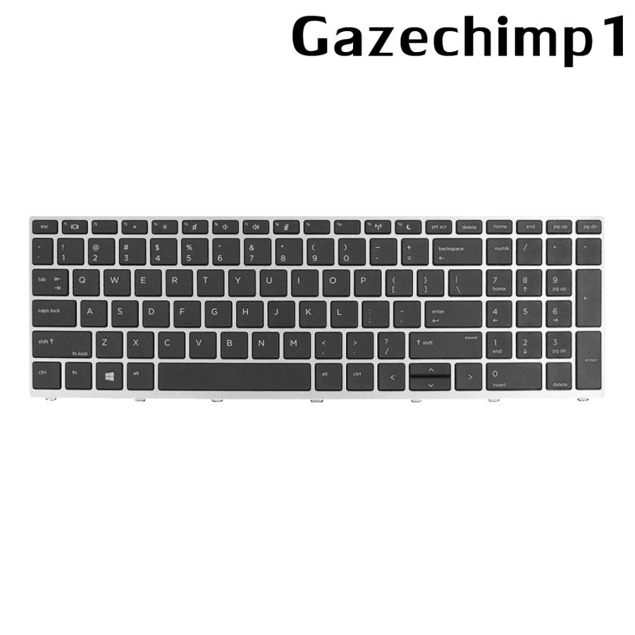 Laptop Keyboard Us Layout For Probook 450 G5 455 G5 W Silver Shopee Singapore