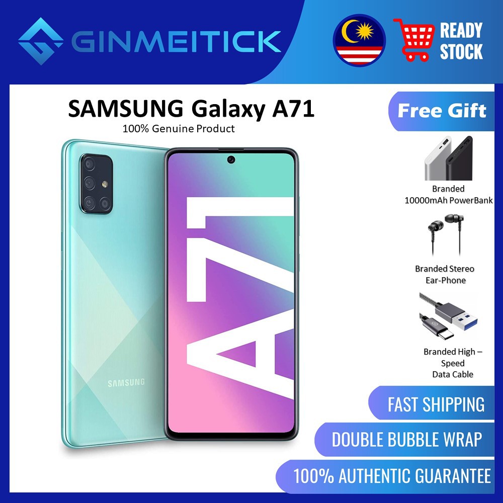 Samsung A71 Smartphone 8gb Ram 128gb Rom Shopee Singapore