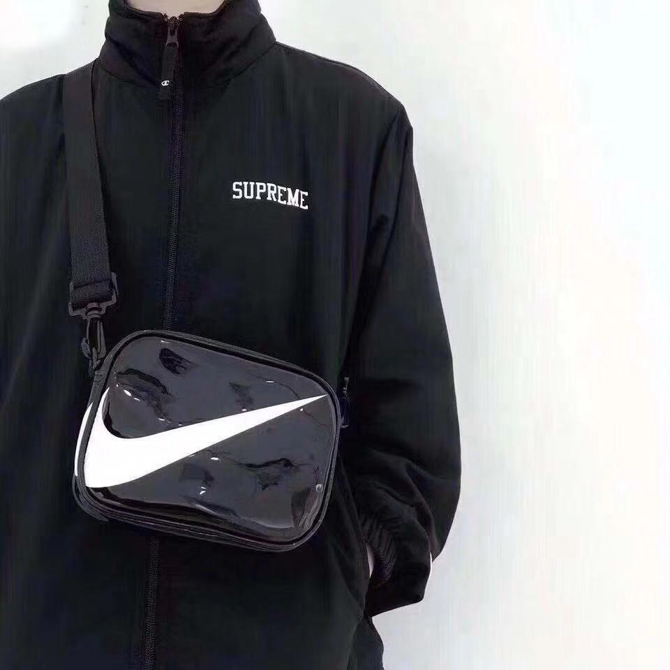 nike logo bag