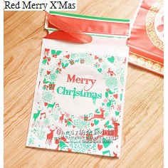 New Christmas Designs Goodie Bag Party Bag Cookie Sweets Goodies Kids Children Day Toy Gifts Bag Pack Of 10 Shopee Singapore