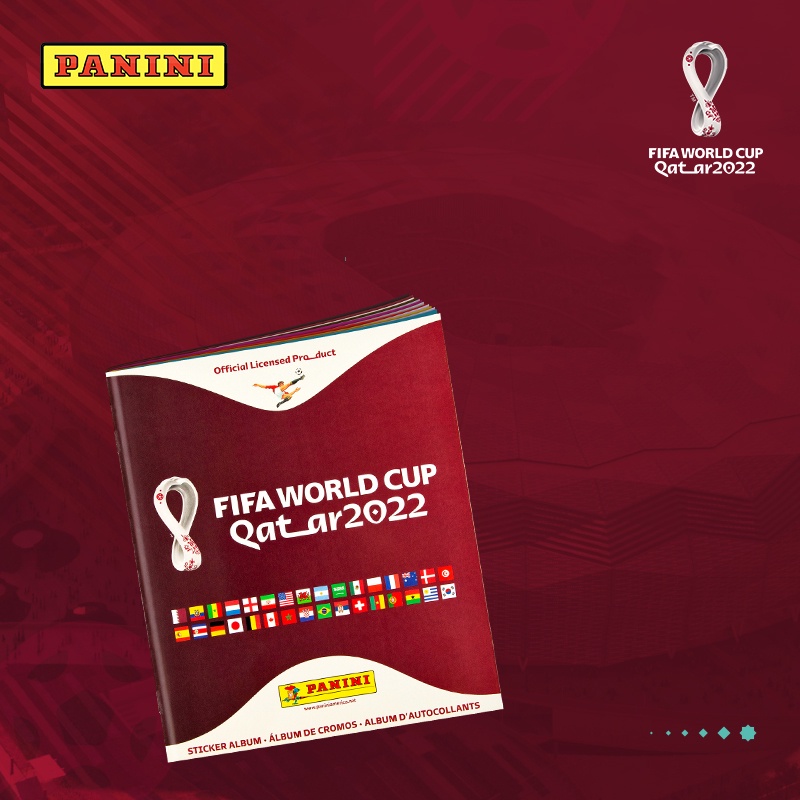 2022 Qatar World Cup Sticker Album PANINI Official Genuine Sticker