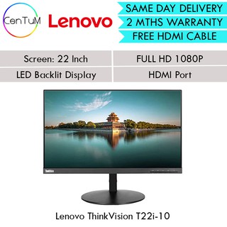 [Same Day Delivery] Refurbished LCD LED Monitor 20, 22, 23, 24 inches Monitor HDMI Port HD 1080p/900p [Up to 12 Months W