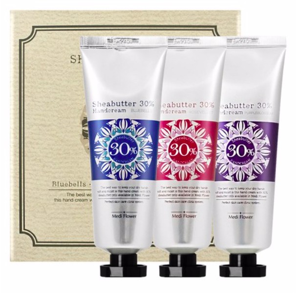 Mediflower Shea Butter 30 Hand Cream Set Shopee Singapore