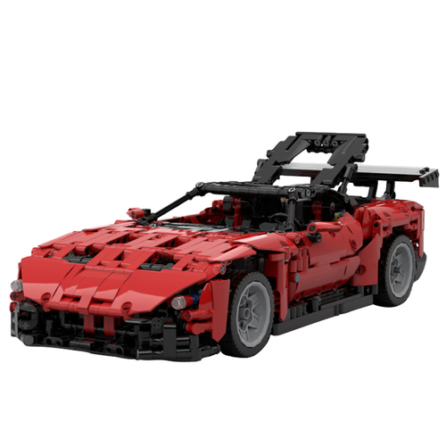 red convertible toy car