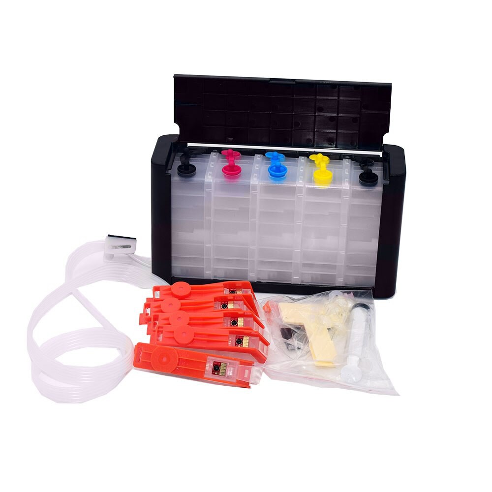 Empty Bulk Ink System Ciss For Hp B8558 C53 C63 D5468 C309g C309a C310a C410d 5 Color For Hp 862 Shopee Singapore