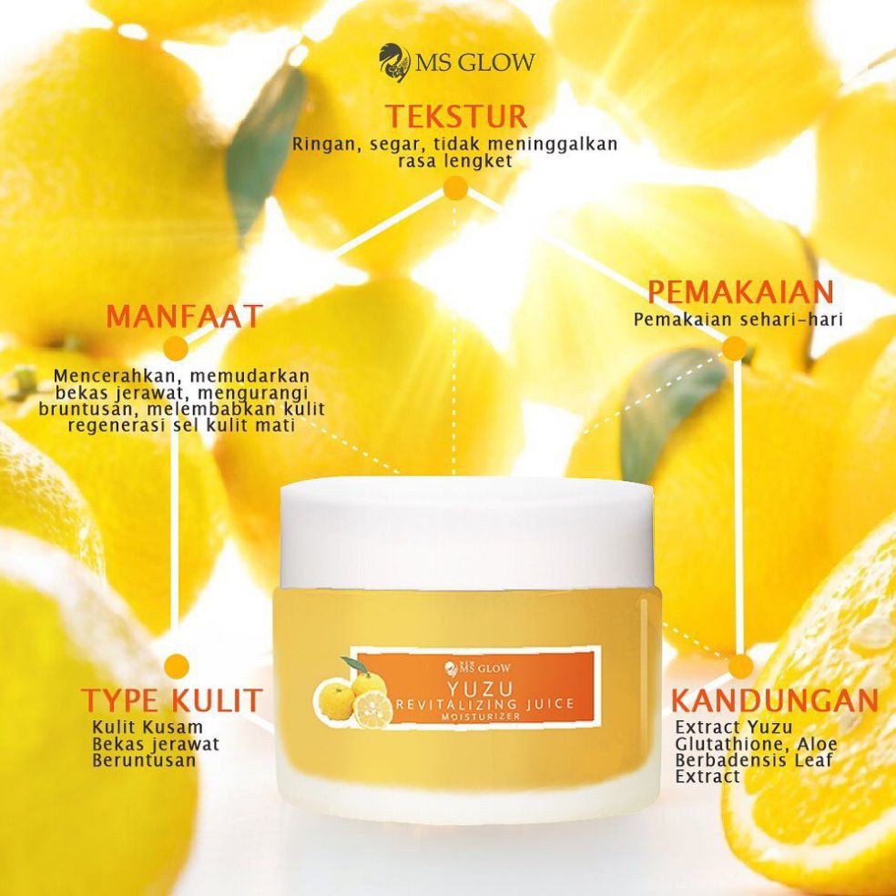 Msglow Moisturizer Hidra Ms Glow Moist Ms Glow Yuzu Ms Glow Juice Singapore