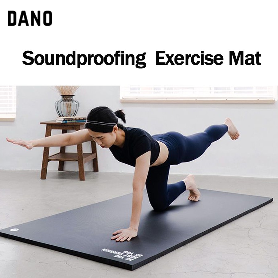 Dano Soundproof Exercise Mat Original Wide For Home Training Made In Korea Shopee Singapore