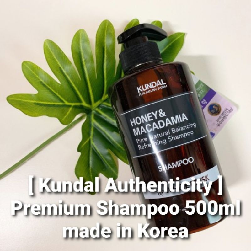 [ KUNDAL Authenticity ] Premium Nature Shampoo 500ml / made in Korea Shopee Singapore