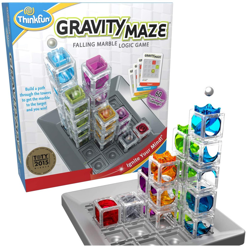ThinkFun Gravity Maze Marble Run Brain 