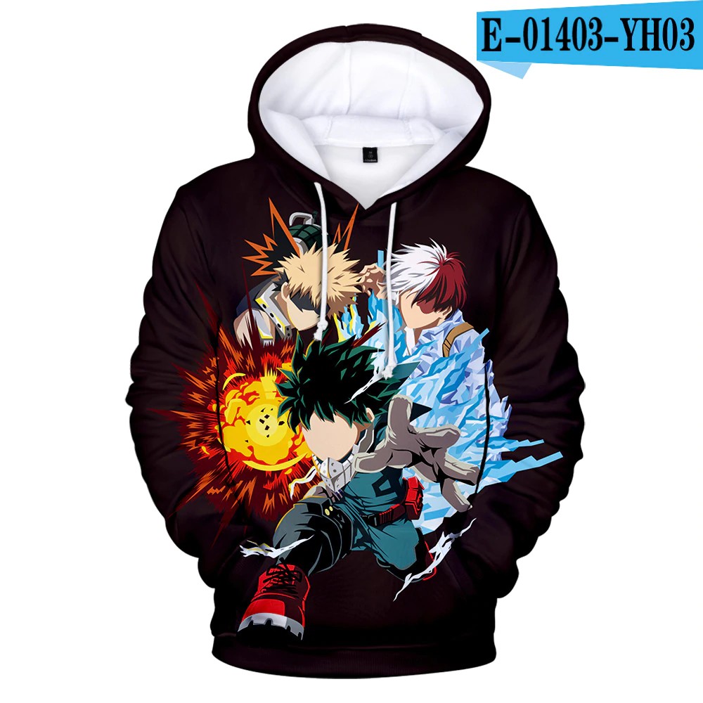 deku costume hoodie