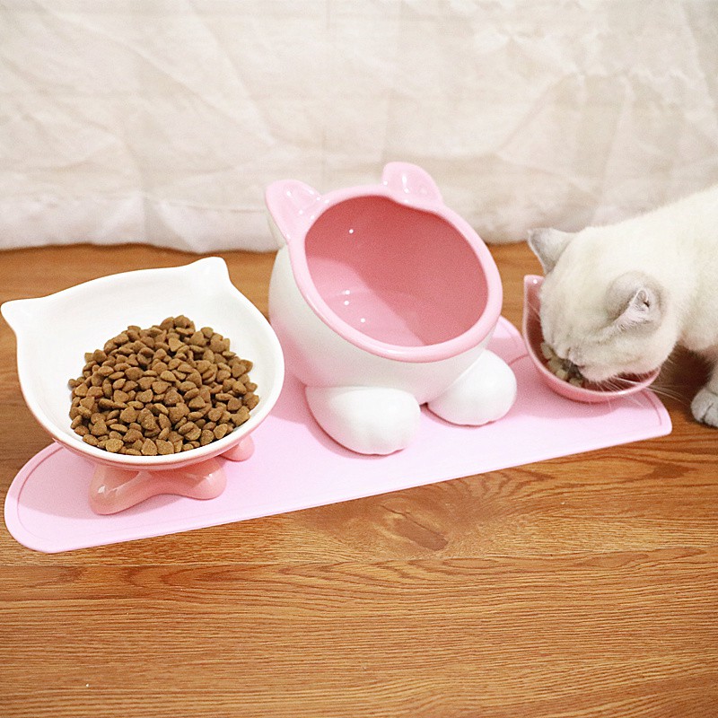 flat face cat bowl