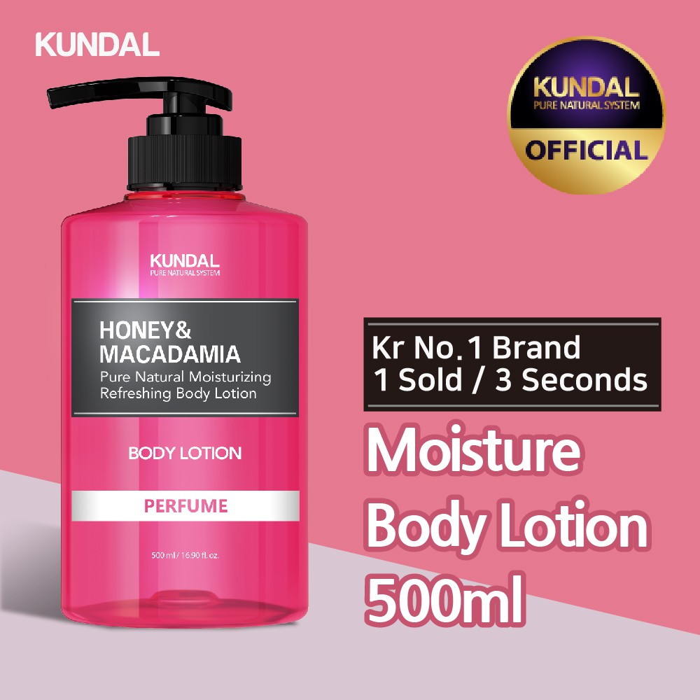 [KUNDAL]Moisture Body Lotion 500ml Shopee Singapore