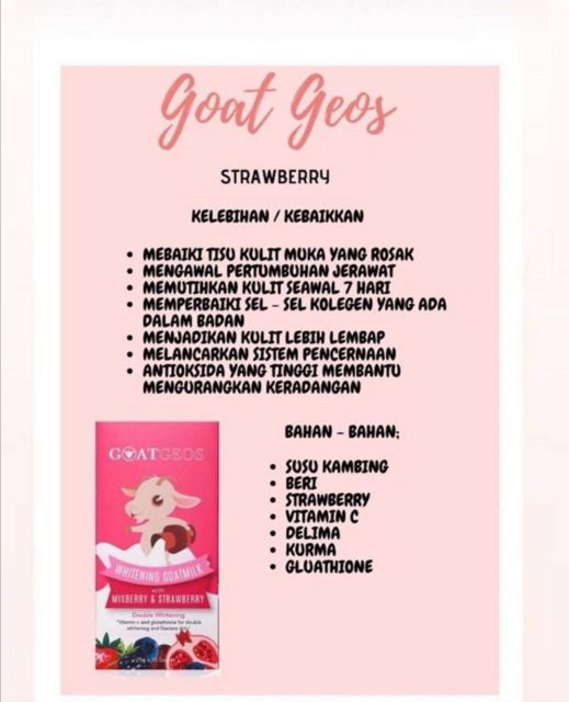 Goatgeos Whitening Trial Shopee Singapore